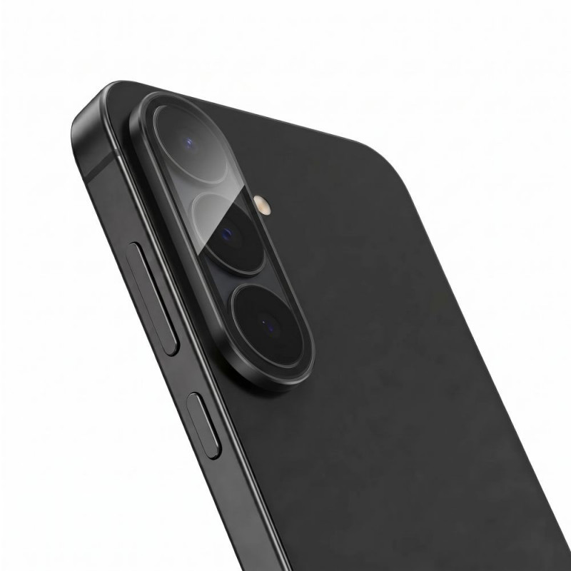 Protezione per fotocamera Tech-Protect Camring Fit+ per Samsung Galaxy S26 FE, trasparente