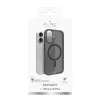 Custodia in silicone MagSafe Puro Daylight per iPhone 16 Plus, nera