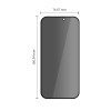 Set Tech-Protect OneTouch Spy+ Vetro Temperato Privacy per Apple iPhone 18 Pro Max (2 pz)