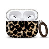 Custodia Tech-Protect Lamano per Apple AirPods Pro 3 con moschettone, Exotic Touch (nera e marrone)