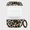 Custodia Tech-Protect Lamano per Apple AirPods Pro 3 con moschettone, Exotic Touch (nera e marrone)