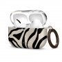 Custodia Tech-Protect Lamano per Apple AirPods Pro 3 con moschettone, Nature Muse (nera e beige)