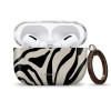 Custodia Tech-Protect Lamano per Apple AirPods Pro 3 con moschettone, Nature Muse (nera e beige)