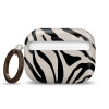 Custodia Tech-Protect Lamano per Apple AirPods Pro 3 con moschettone, Nature Muse (nera e beige)