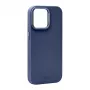 Custodia in silicone MagSafe Puro Icon Mag Pro per Apple iPhone 15 Pro Max, blu scuro