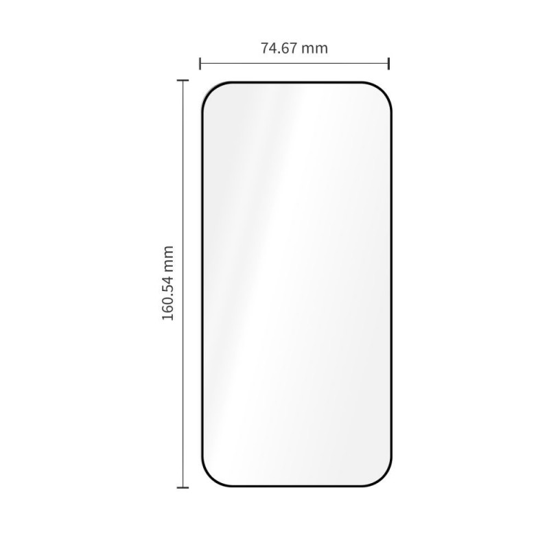 Tech-Protect Quick Set+ Vetro temperato per Apple iPhone 17 Pro Max / 18 Pro Max, nero (2 pz)