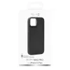 Custodia in silicone MagSafe Puro Icon Mag Pro con pulsanti in metallo per Apple iPhone 15 Plus, nera