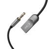 Adattatore audio Tech-Protect Ultraboost AU04 Bluetooth 6.0 con AUX 3,5 mm, grigio