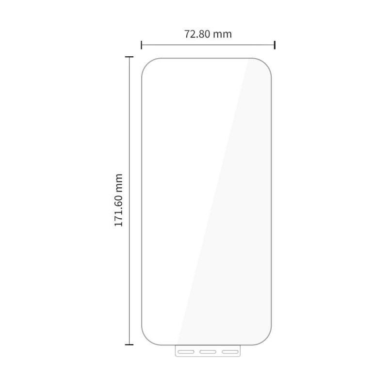 Pellicola in idrogel Tech-Protect Hydro Flex+ per Motorola Edge 70 Fusion / 70 Fusion+ 5G, trasparente (2 pz)