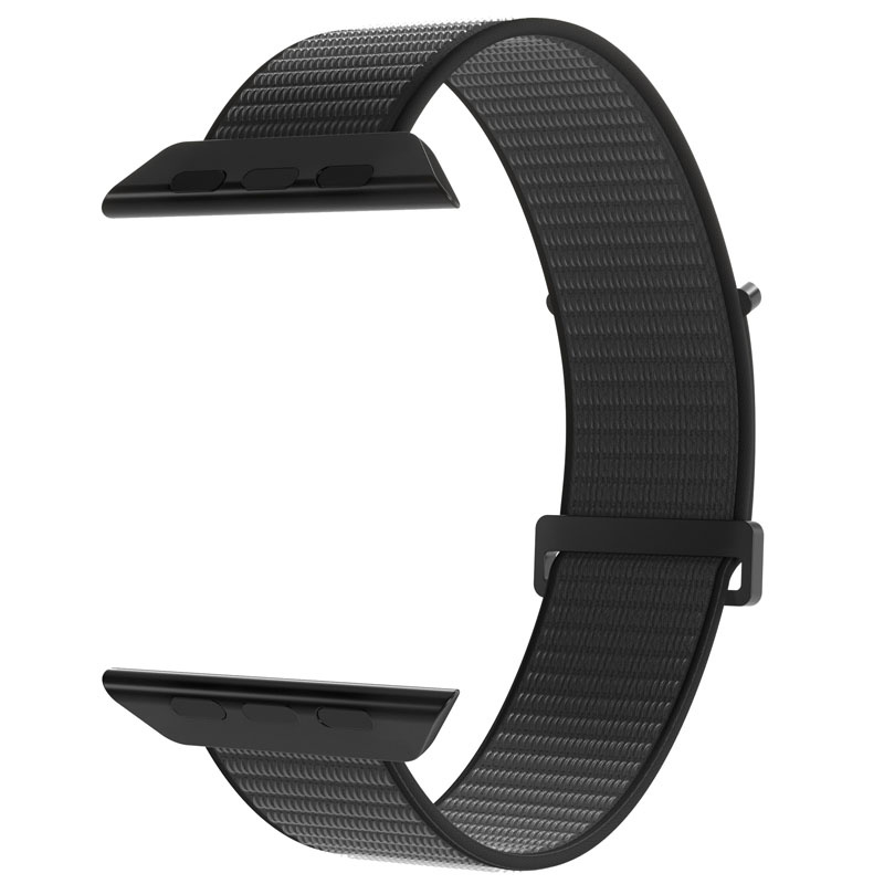 Cinturino sportivo in nylon Puro PUR643 per Apple Watch 40/41/42 mm, nero