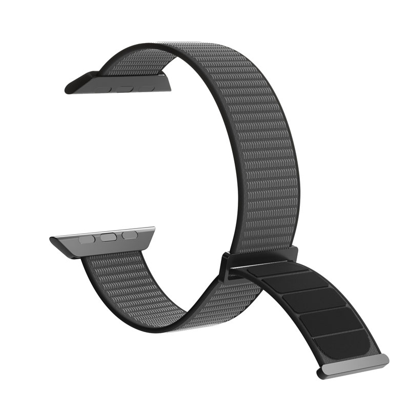 Cinturino sportivo in nylon Puro PUR643 per Apple Watch 40/41/42 mm, nero