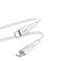 Cavo USB-C a USB-C Puro ICON Soft PUR671, 1,5 m, bianco
