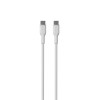 Cavo USB-C a USB-C Puro ICON Soft PUR671, 1,5 m, bianco