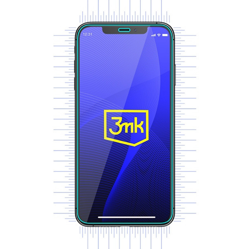 Proteggi schermo in vetro ibrido 3MK FlexibleGlass per Xiaomi 12T / 12T Pro, 3MK4162