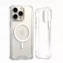 Custodia Hurtel Clear Corner Case MagSafe per iPhone 16 Plus, trasparente