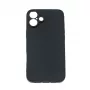 Custodia morbida Hurtel per iPhone 16 Plus, nera