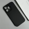 Custodia morbida Hurtel per iPhone 16 Pro Max, nera