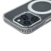 Custodia angolare trasparente Hurtel compatibile MagSafe per iPhone Air, trasparente