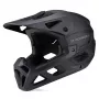 Casco integrale per bici Wozinsky con visiera rimovibile, 60-62 cm, nero