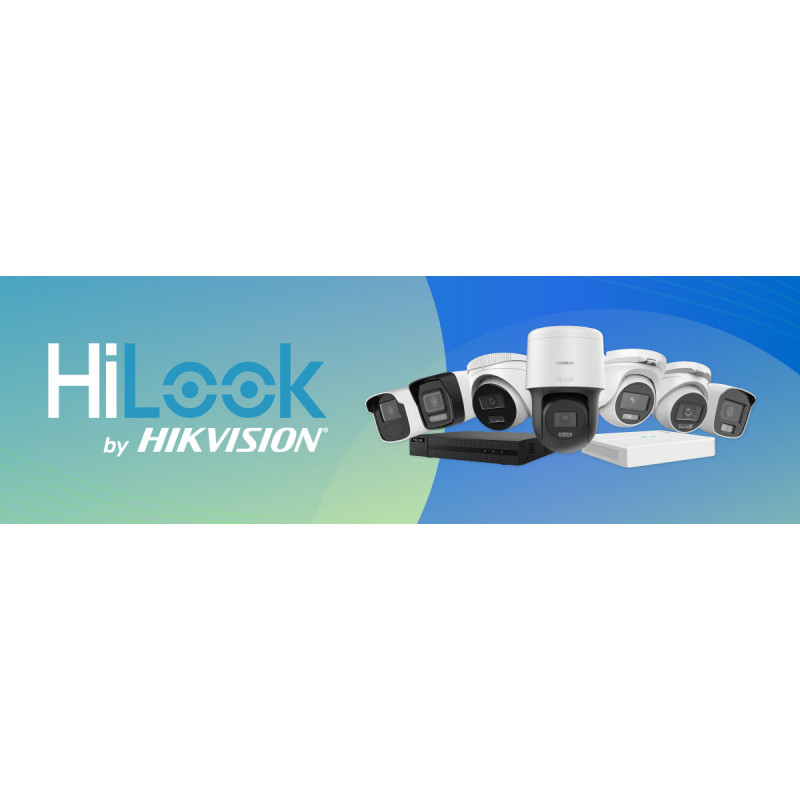 Telecamera IP bullet HiLook by Hikvision IPCAM-B2 2MP, 2.8 mm