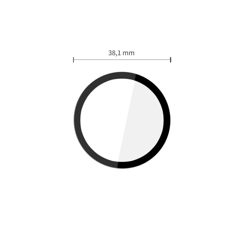 Tech-Protect Glass Flex+ vetro ibrido per Garmin Venu 4 41 mm, nero (2 pz)