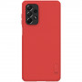 Custodia Nillkin Super Frosted Shield Pro per Samsung Galaxy A73, rossa