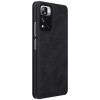 [CR] Custodia Nillkin Qin per Xiaomi Mi 11i HyperCharge / Redmi Note 11 Pro (China), nera (reso cliente)
