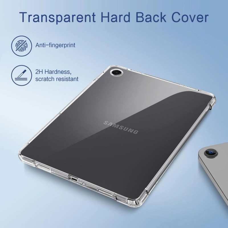 Custodia per tablet Tech-Protect FlexAir per Samsung Galaxy Tab A9+ / A11+ 11.0 (X210 / X215 / X216 / X230 / X235 / X236), trasparente