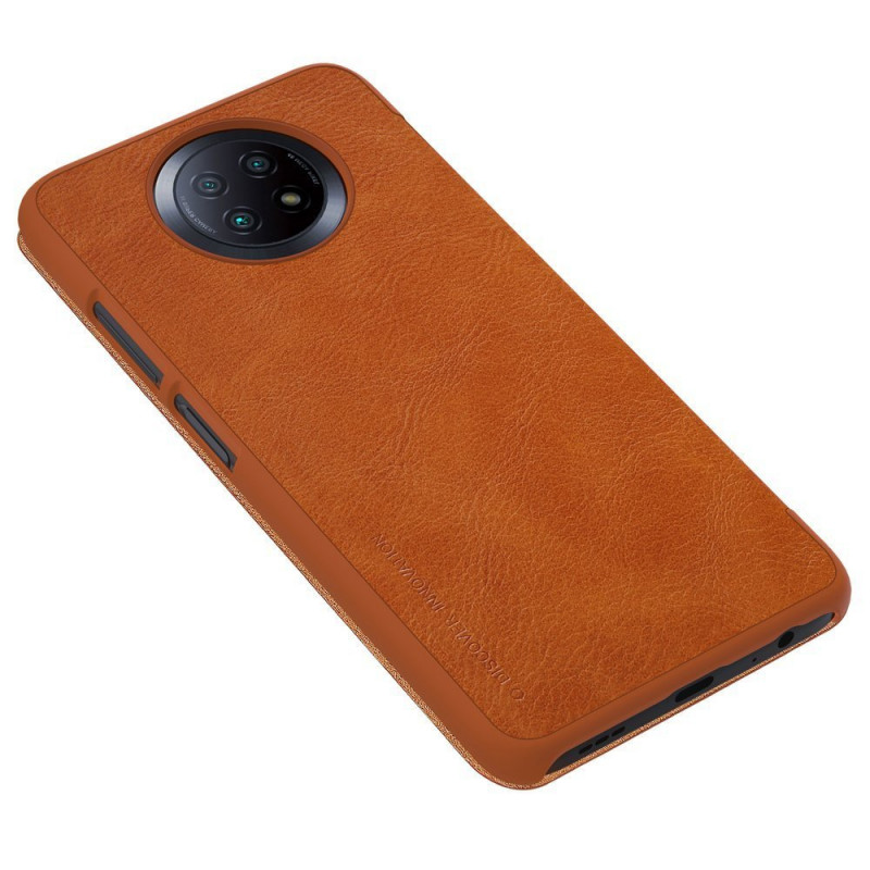 [CR] Custodia Qin Nillkin per Xiaomi Redmi Note 9T 5G, marrone (reso cliente)