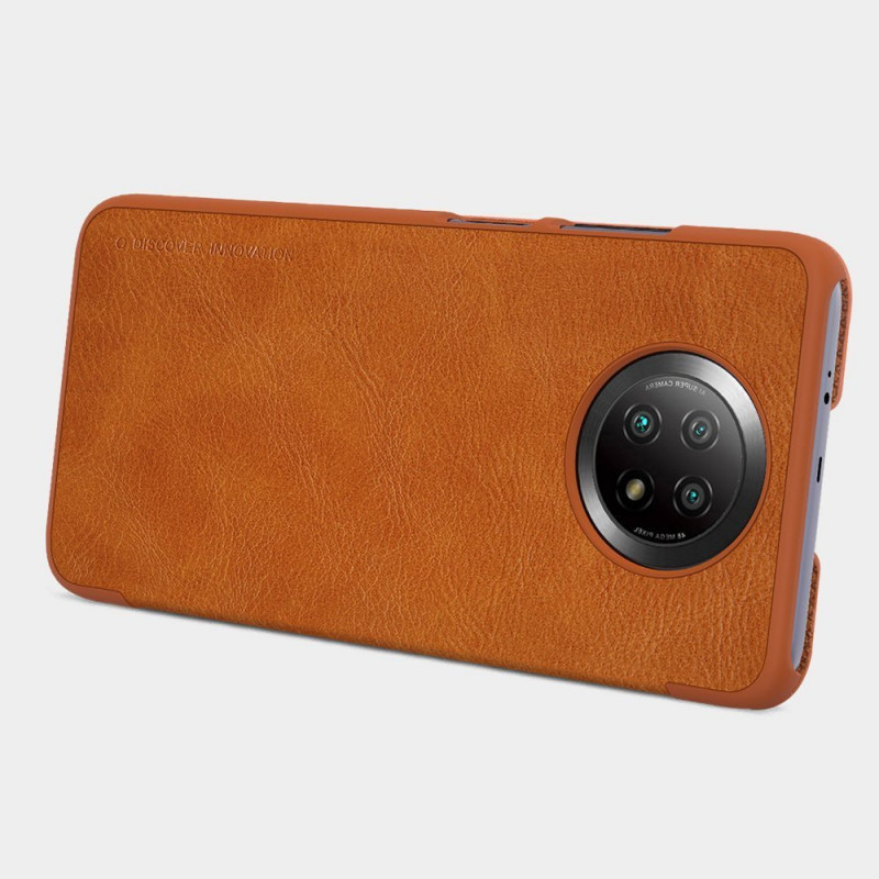[CR] Custodia Qin Nillkin per Xiaomi Redmi Note 9T 5G, marrone (reso cliente)