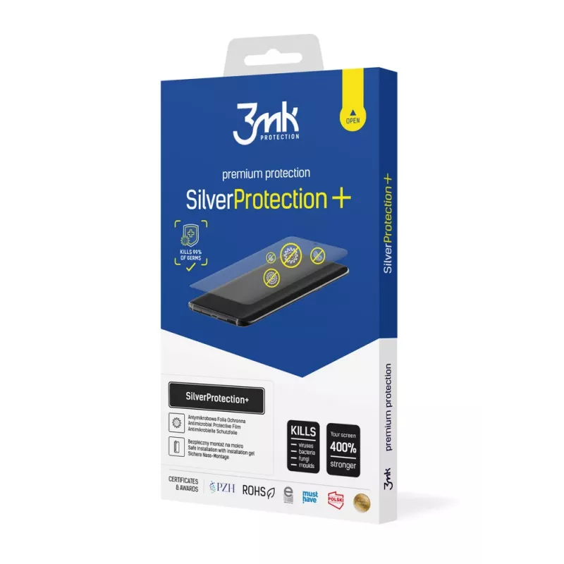 Pellicola protettiva per schermo antimicrobica 3MK Silver Protect+ per Google Pixel 6a