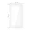 Tech-Protect Glass Fit+ Vetro temperato per Samsung Galaxy Tab A9 / A11 8.7 (X110 / X115 / X133 / X135), trasparente (2 pz)