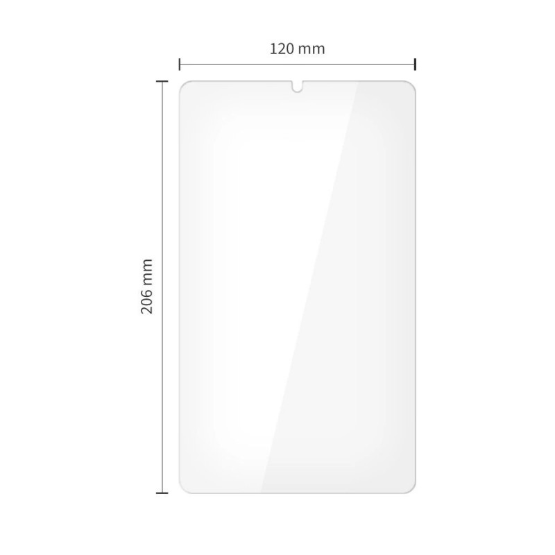Tech-Protect Glass Fit+ Vetro temperato per Samsung Galaxy Tab A9 / A11 8.7 (X110 / X115 / X133 / X135), trasparente (2 pz)