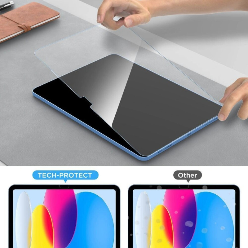 Tech-Protect Glass Fit+ Vetro temperato per Samsung Galaxy Tab A9 / A11 8.7 (X110 / X115 / X133 / X135), trasparente (2 pz)