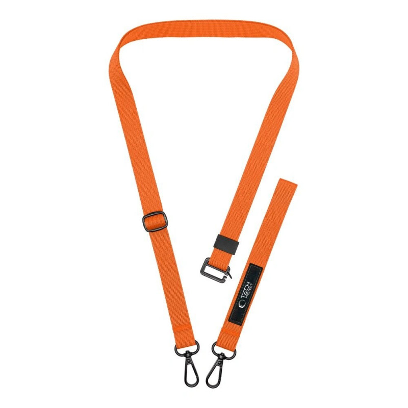 Laccetto per telefono crossbody Tech-Protect C6S Rope, arancione cosmico