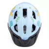 Casco per bici MTB da bambino Wozinsky con visiera rimovibile, taglia XS (48-52 cm), azzurro