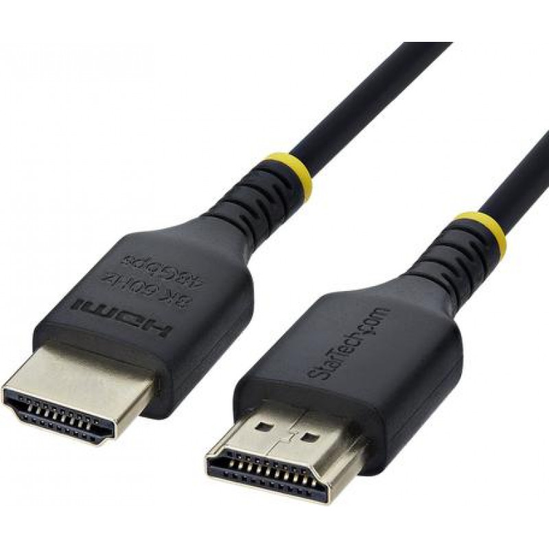 Cavo HDMI 2.1 Ultra High Speed StarTech.com HDMI21-CBL-SLIM-1M, 1 m, nero
