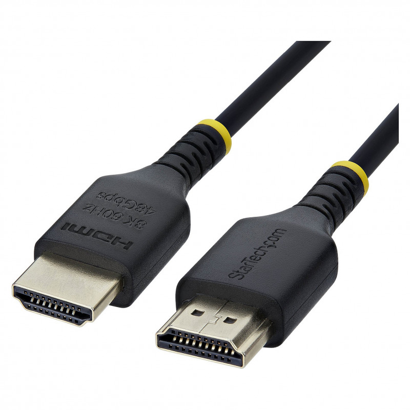 Cavo HDMI 2.1 Ultra High Speed StarTech.com HDMI21-CBL-SLIM-1M, 1 m, nero