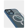 Custodia MagSafe Tech-Protect Magmat per Apple iPhone 12/12 Pro, nero opaco