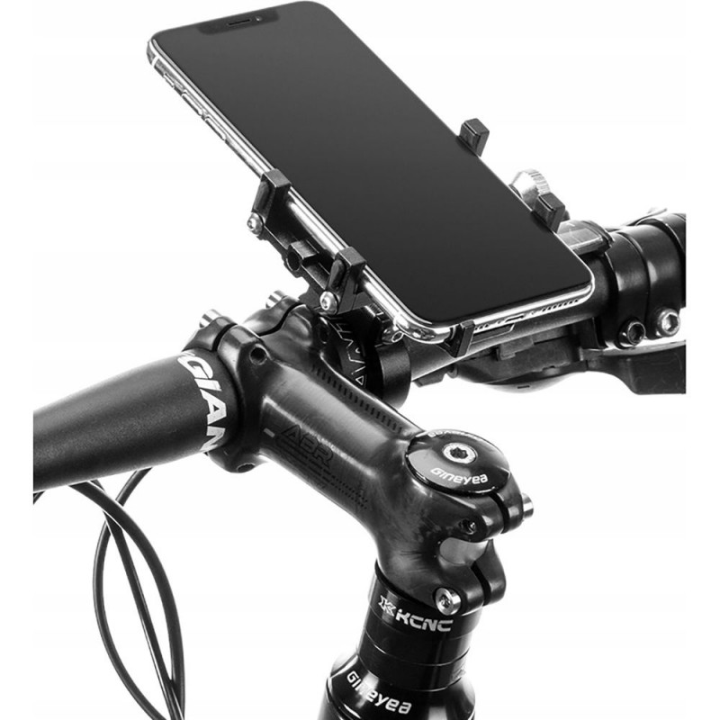 Supporto universale per telefono da bici Tech-Protect Alupro, nero