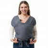 Momcozy M20SSCJ01 fascia porta bebè, grigio scuro