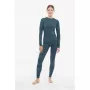 Set intimo donna Viking Gasher Lady Set Merino, turchese, L