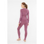Set intimo donna Viking Gasher Lady Set Merino, rosa, L
