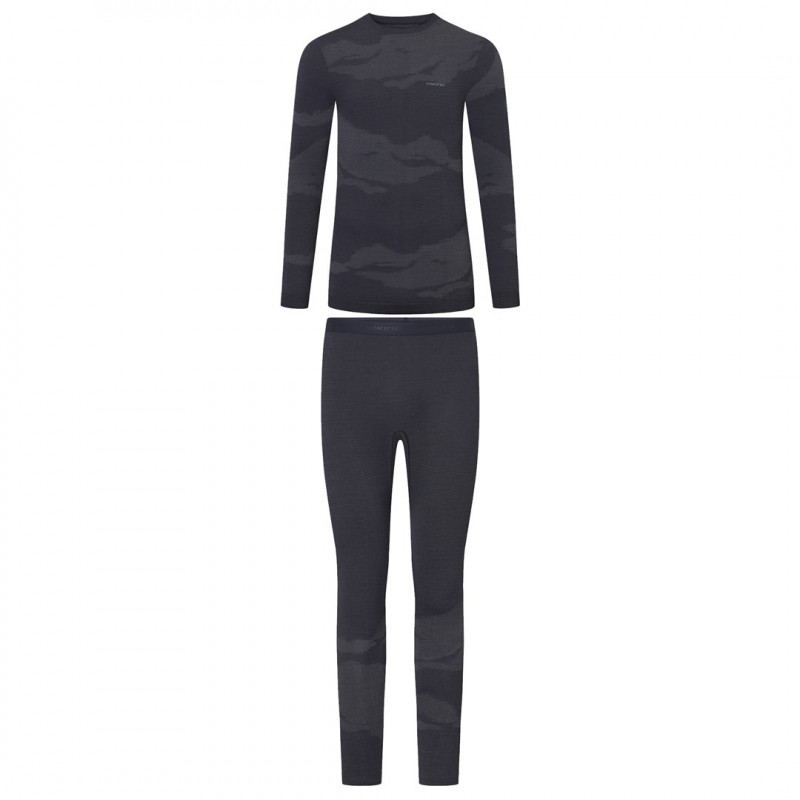 Set intimo uomo VIKING Gasher Man Set Merino, taglia L, blu navy