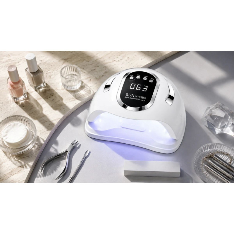Lampada per unghie Extralink Stay Beauty UV LED, 280 W, LED+UV, bianca