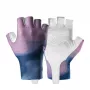 Guanti da ciclismo da donna Rockbros S389 a dita corte ammortizzanti, taglia L, viola