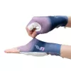 Guanti da ciclismo da donna Rockbros S389 a dita corte ammortizzanti, taglia L, viola