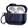 Custodia Tech-Protect Slim Hook per Apple AirPods Pro 3, blu navy