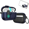 Custodia Tech-Protect Slim Hook per Apple AirPods Pro 3, blu navy