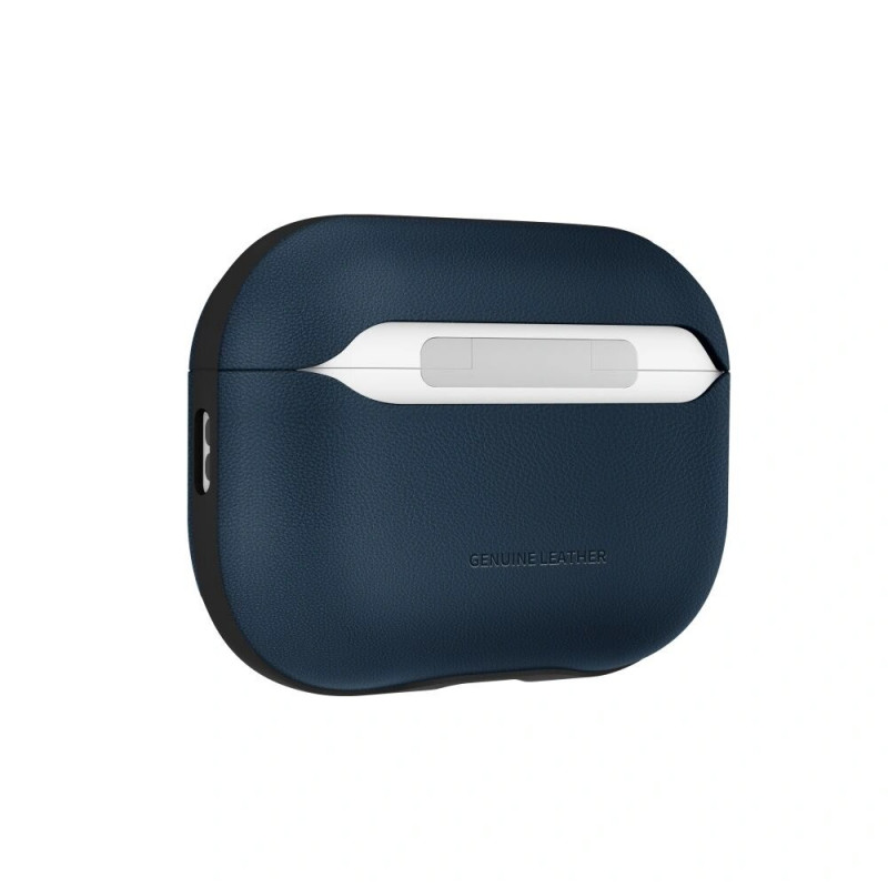 Custodia Tech-Protect NaturalFit per Apple AirPods Pro 3, blu navy